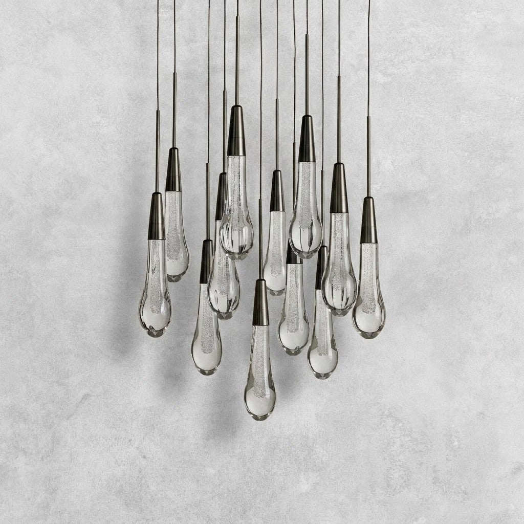 Soltaire Round Chandelier 17" 24" 36" 48"58"