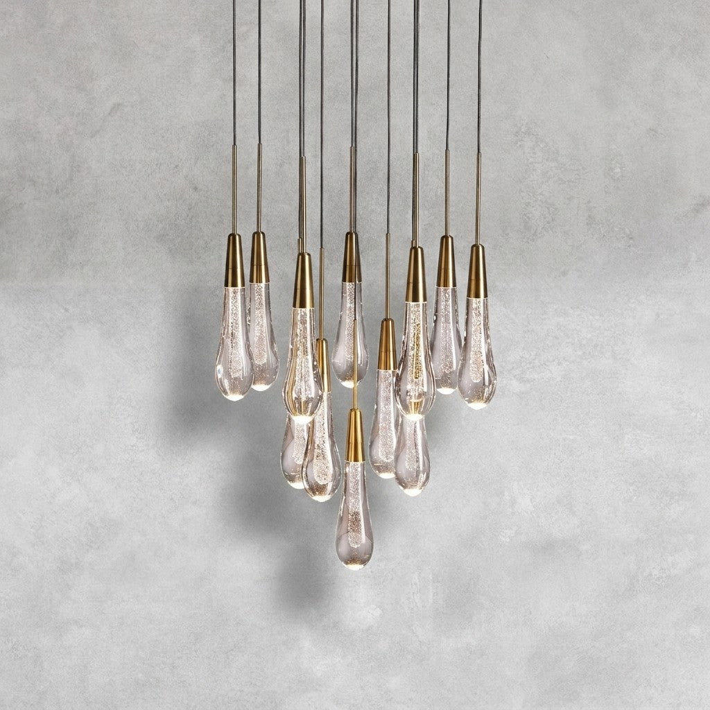 Soltaire Round Chandelier 17" 24" 36" 48"58"
