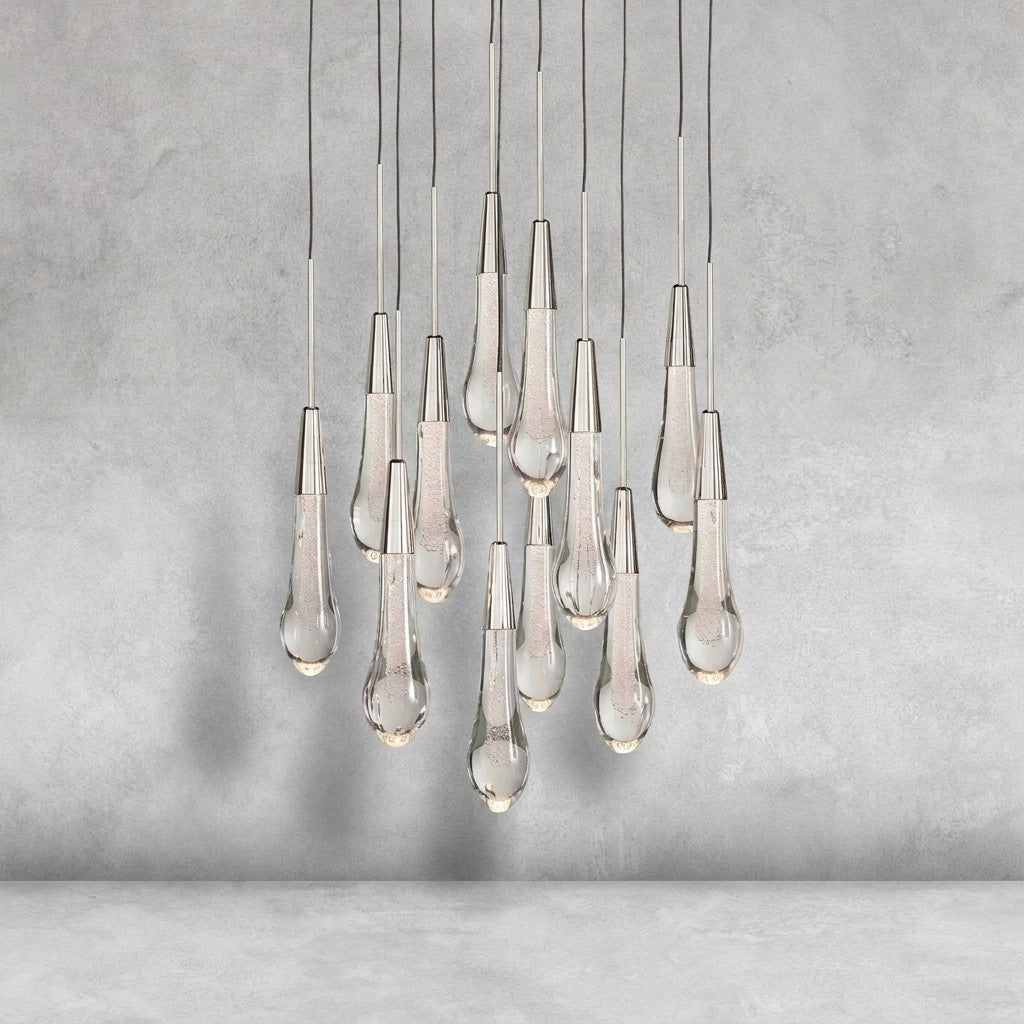 Soltaire Round Chandelier 17" 24" 36" 48"58"