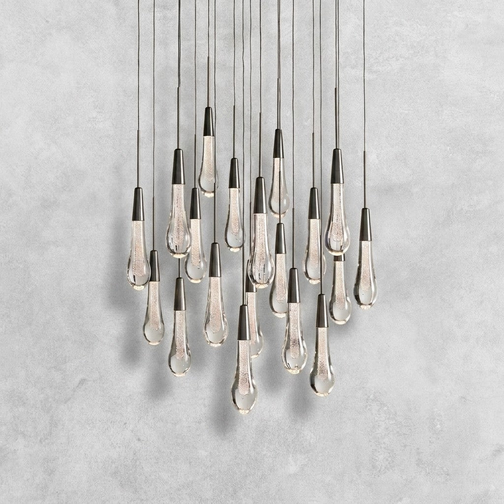 Soltaire Round Chandelier 17" 24" 36" 48"58"
