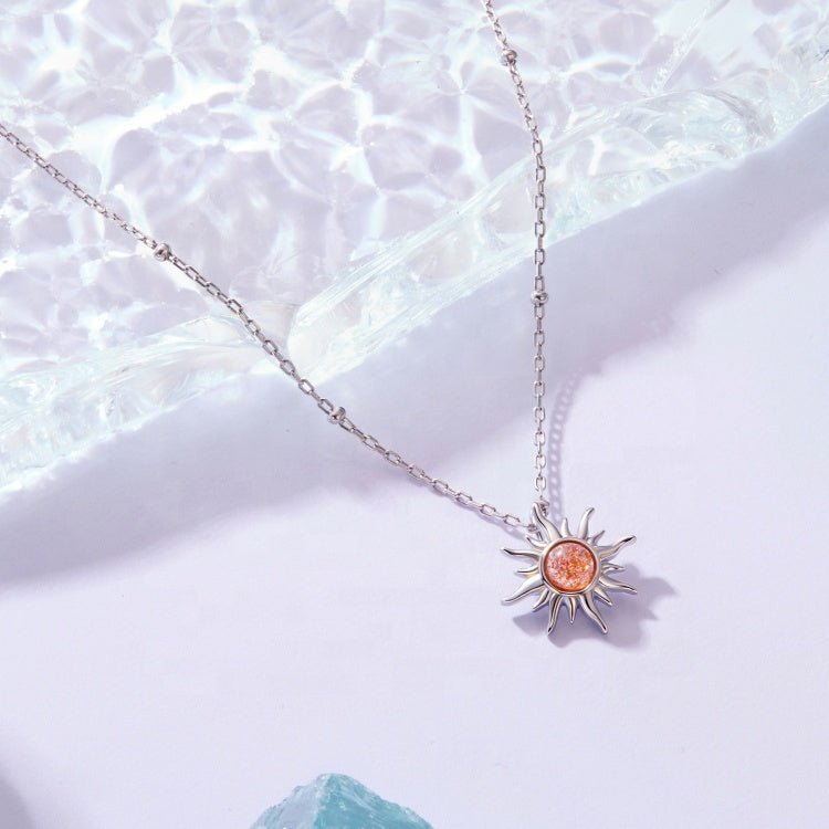 Trivellolab Sunrise Glow Pendant Necklace