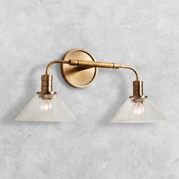 Theron Double Wall Sconce for Bedroom Hallway