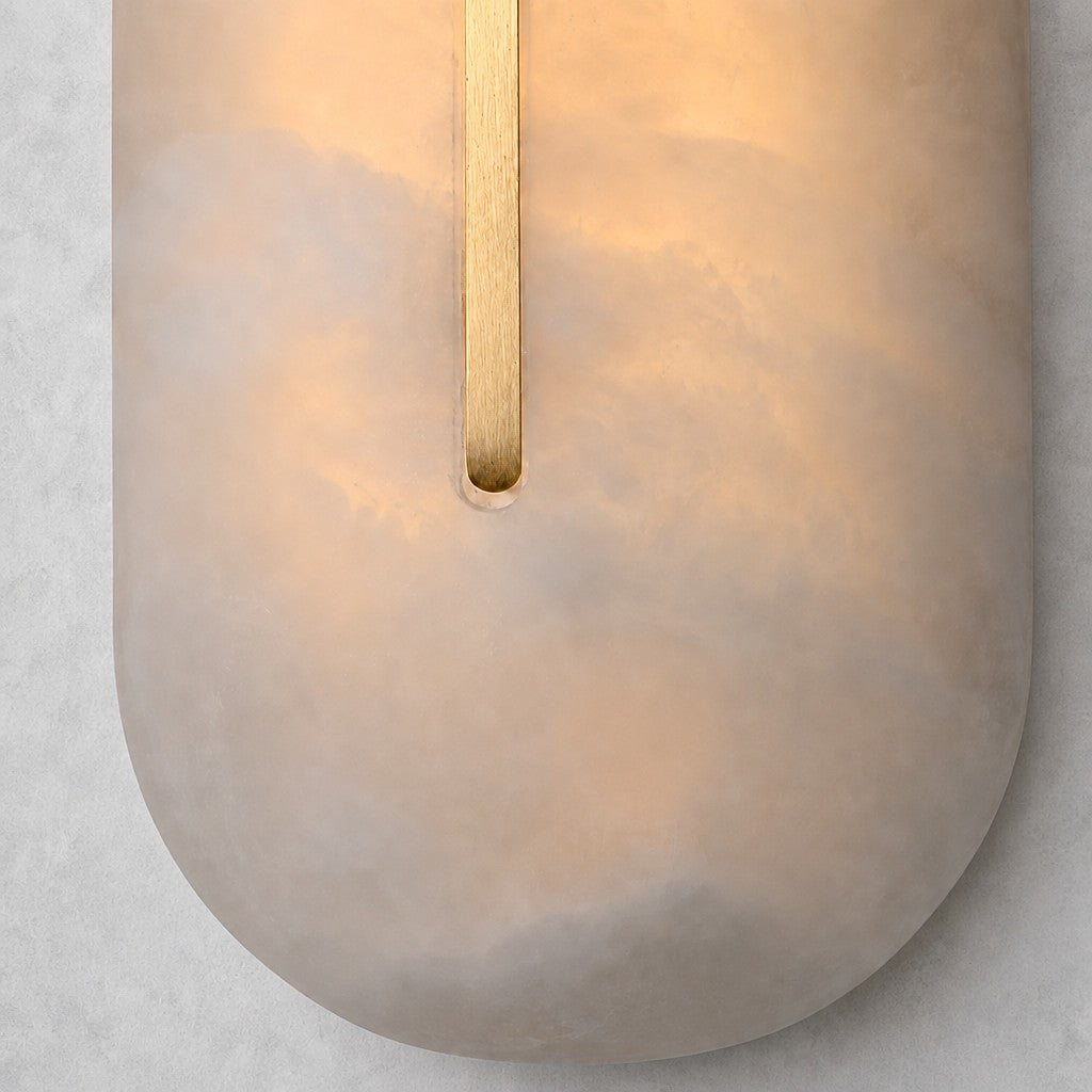 Valora Alabaster Wall Sconce
