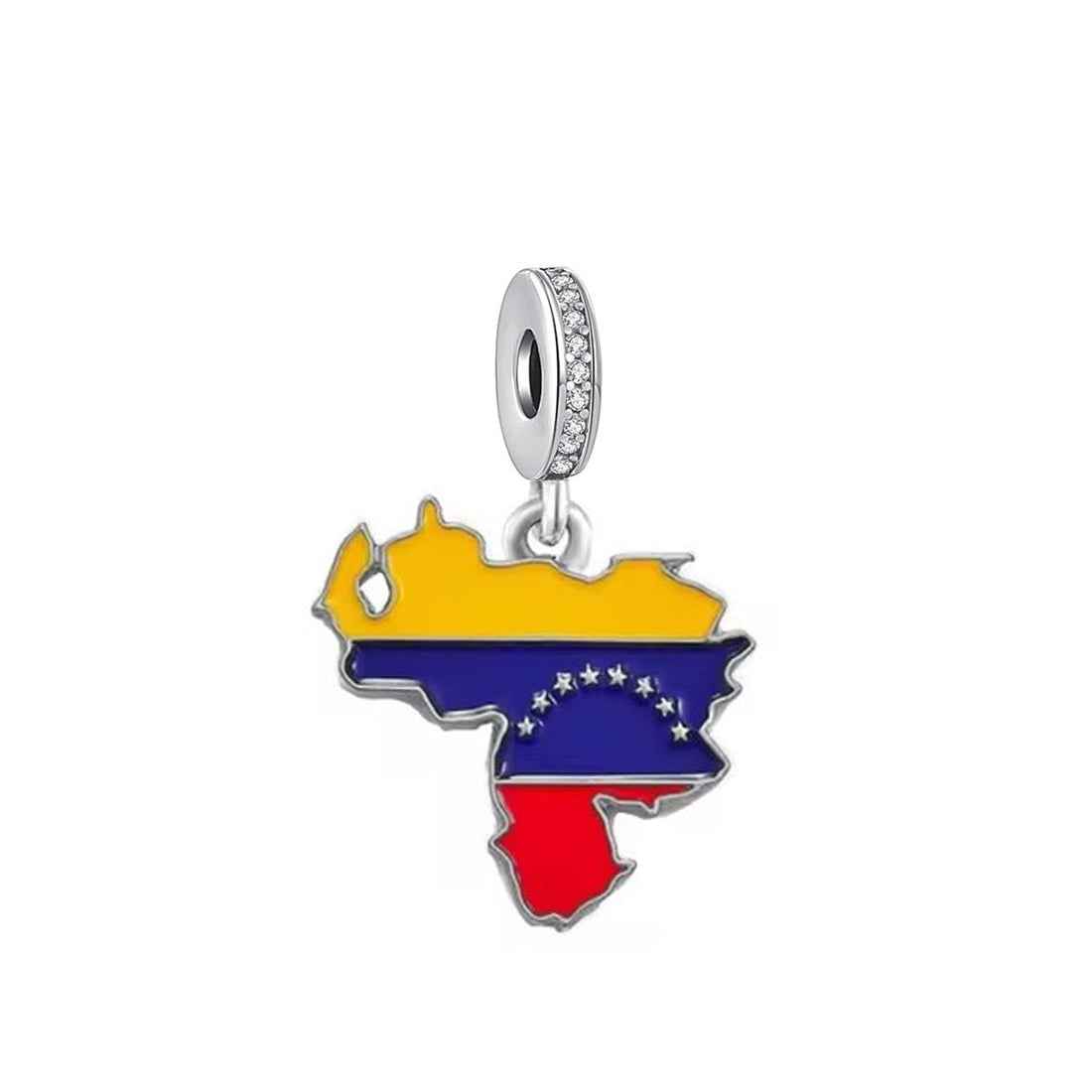 Trivellolab Venezuela Map Dangle Charm