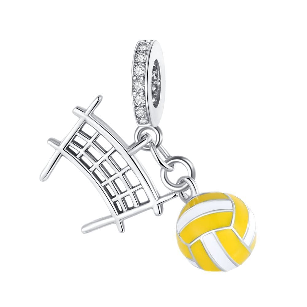 Trivellolab Volleyball Net and Ball Duo Charm