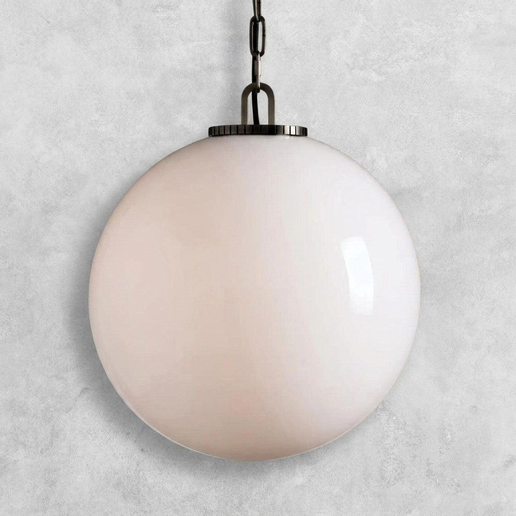 Langford Globe Pendant with Chain