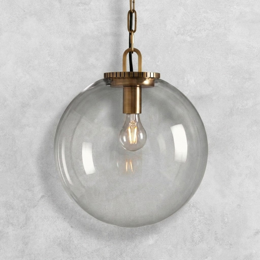 Wescott Globe Pendant with Chain