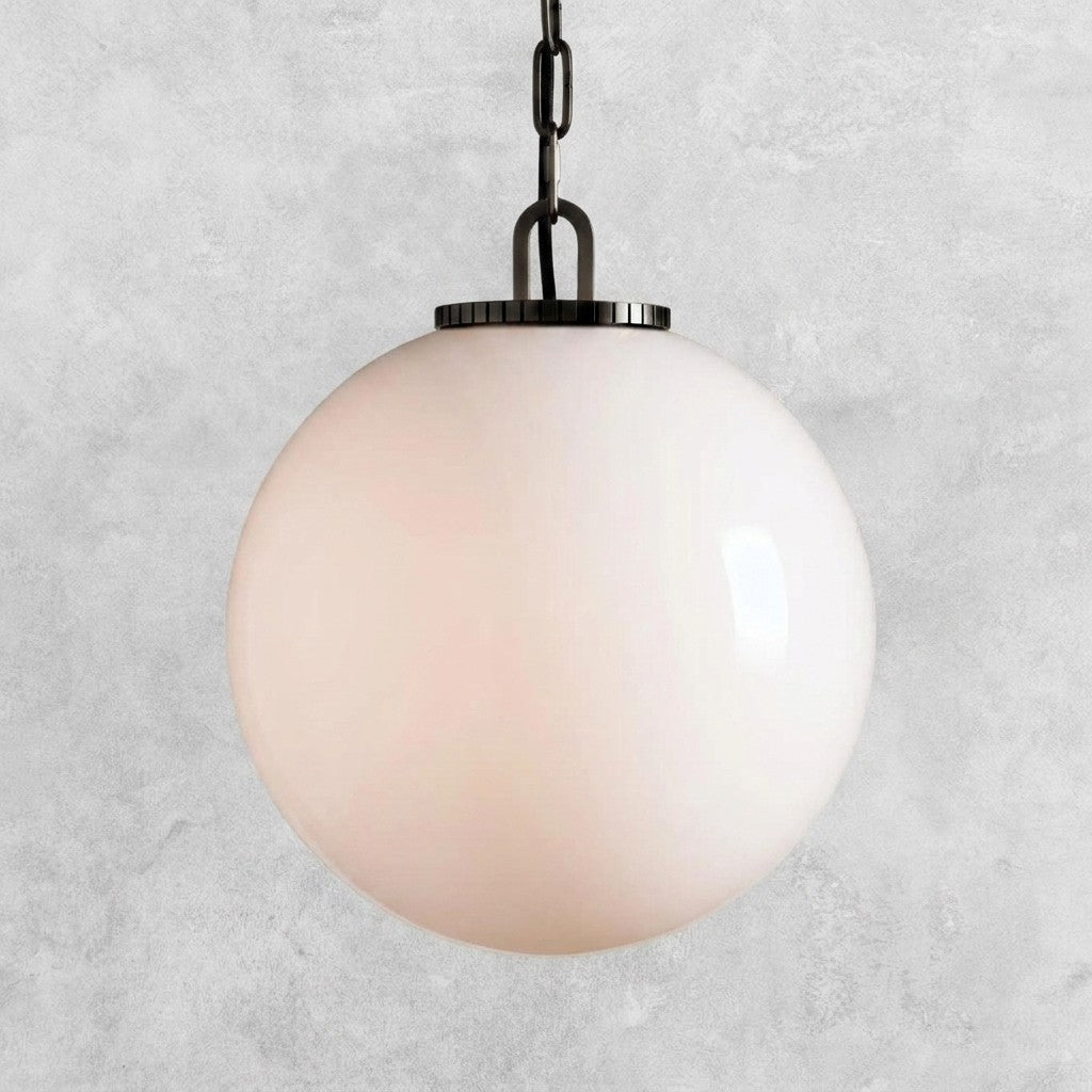 Langford Globe Pendant with Chain