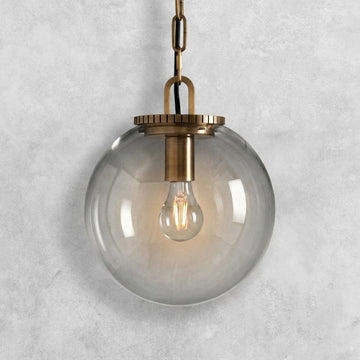 Langford Globe Pendant with Chain