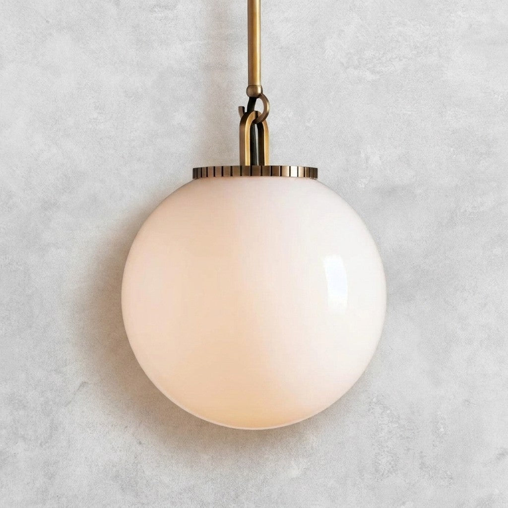 Langford Globe Pendant with Rod