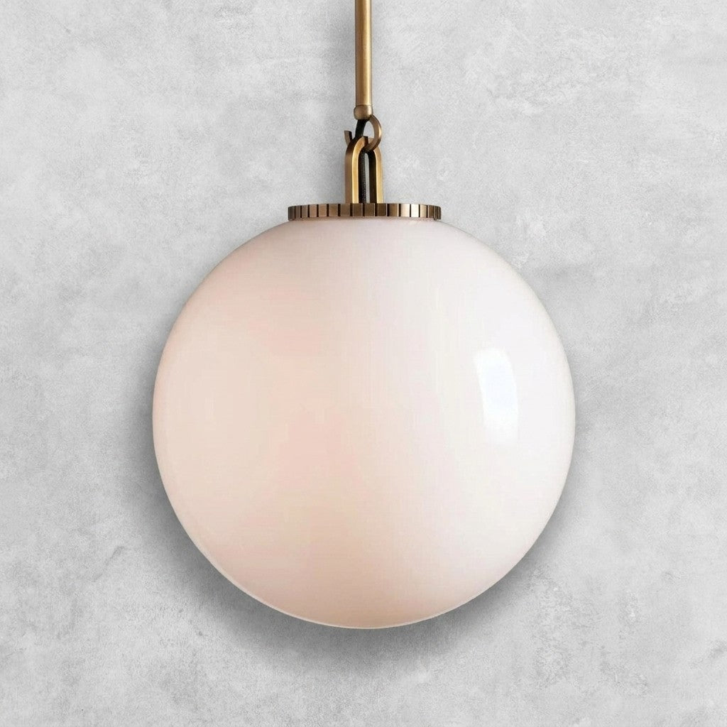 Langford Globe Pendant with Rod