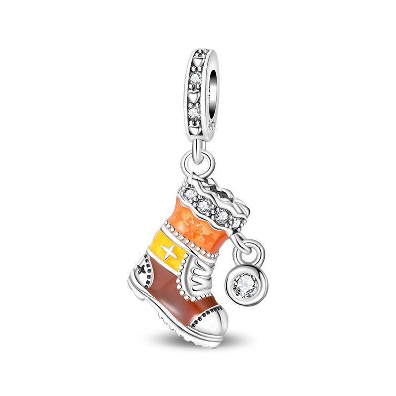 Trivellolab Winter Boot with Crystal Dangle Charm