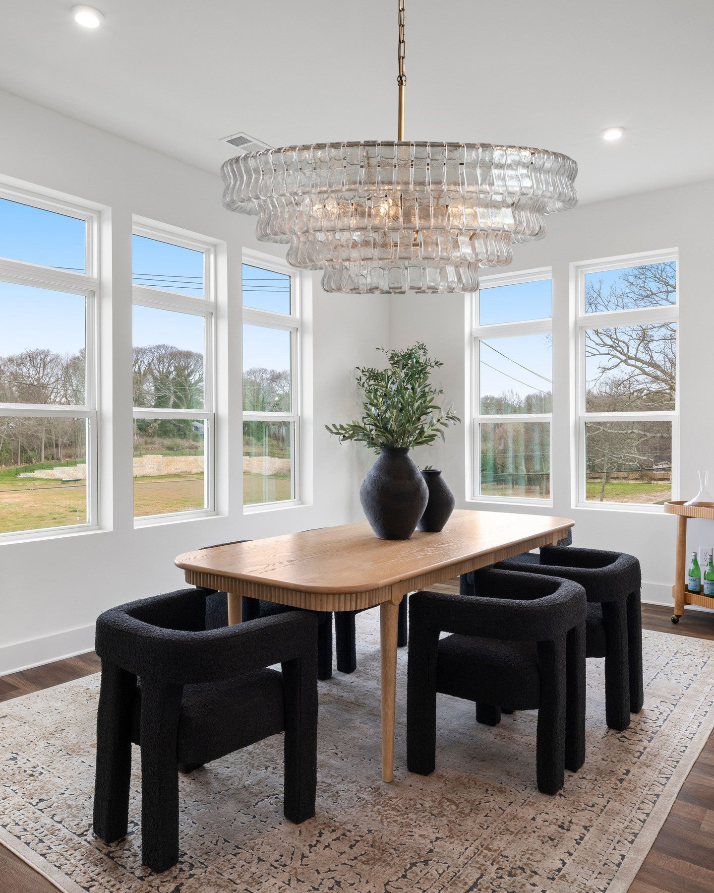 Ghiaccio Round Chandelier