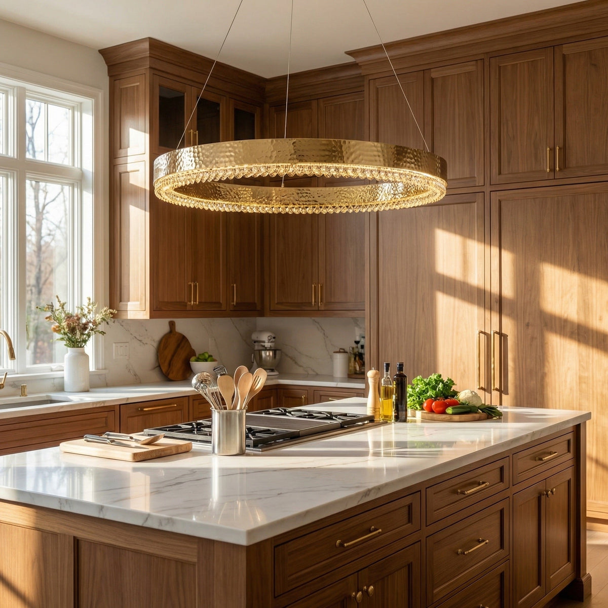 Trivellolab Series Crystal Pendant Light Style G - scene-2