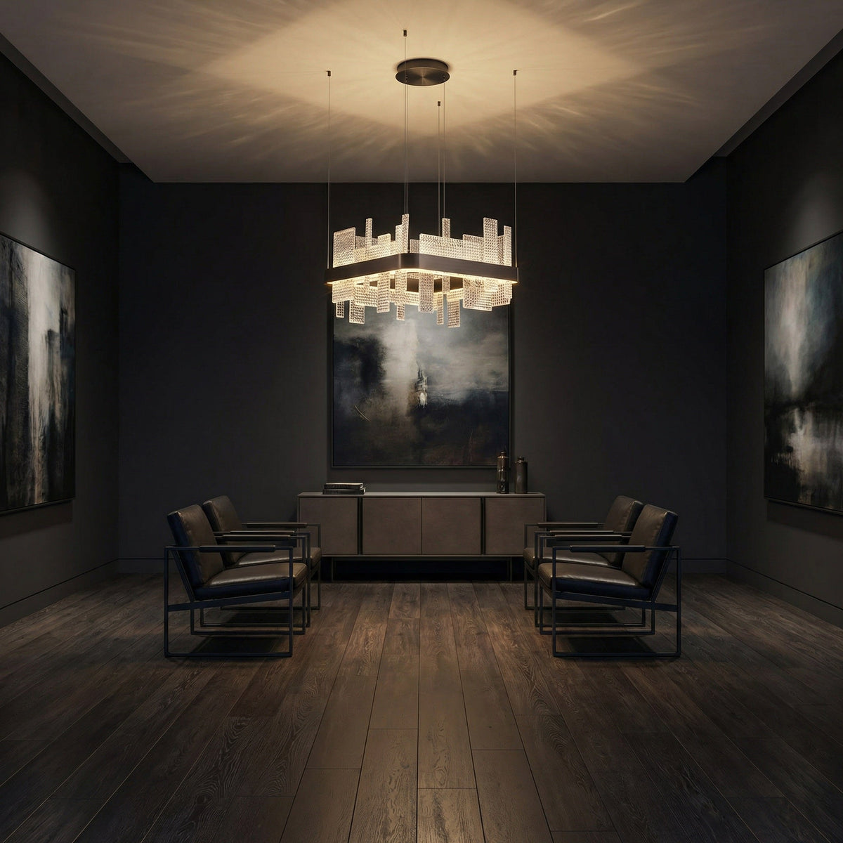 Trivellolab Series Glass Pendant Light Style L - scene-1