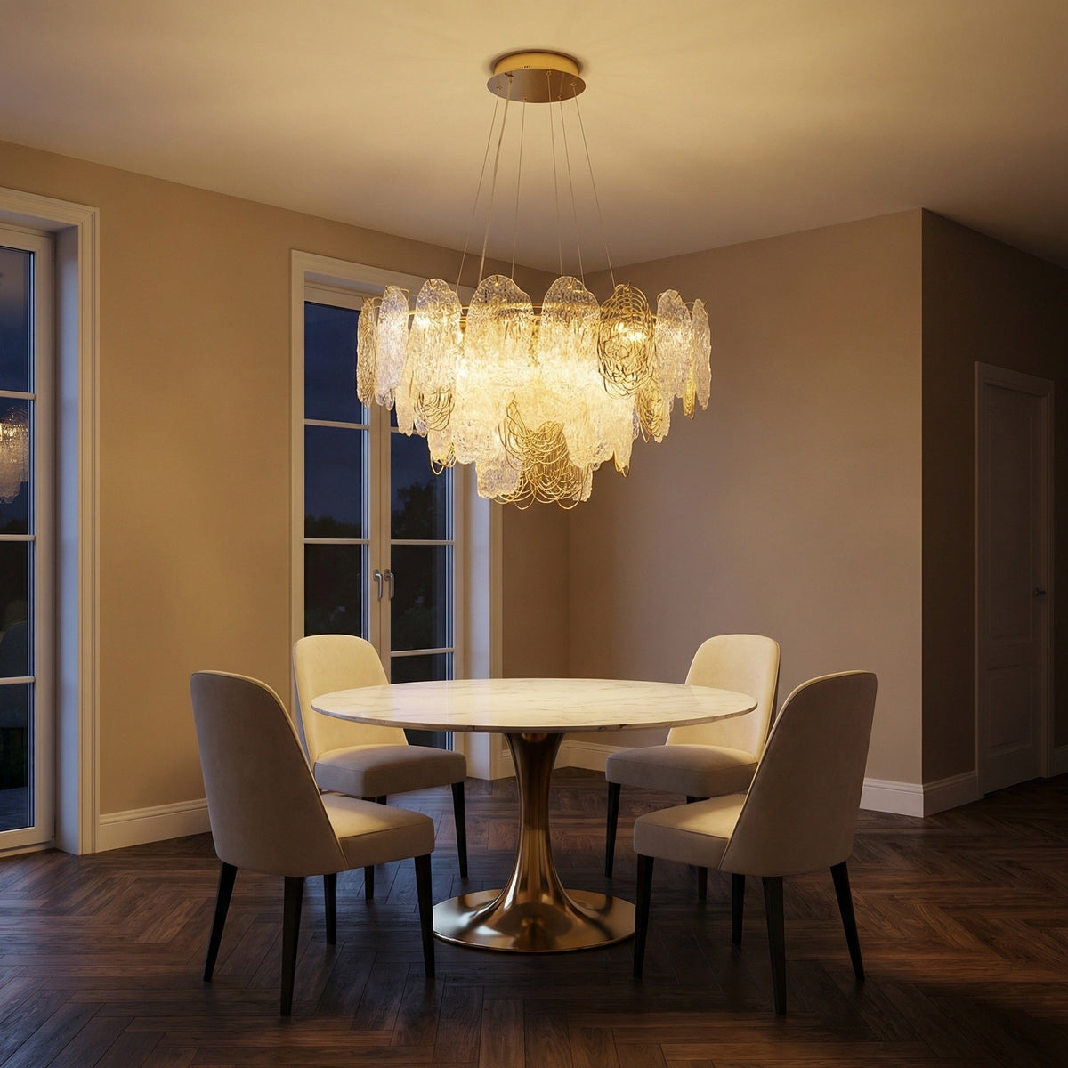 Trivellolab Series Glass Pendant Light Style R - scene-1