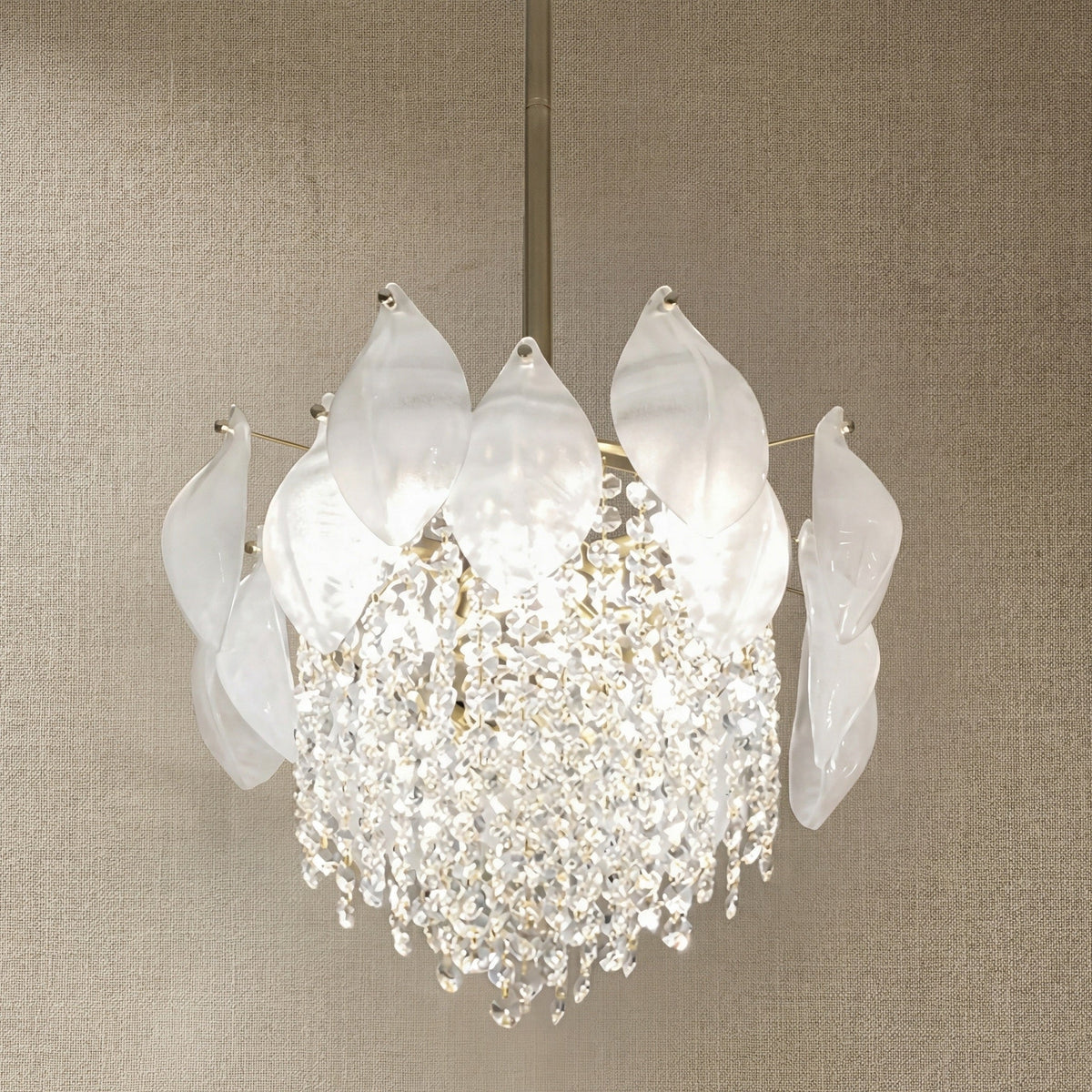 Trivellolab Series Oval Glass Pendant Light 39" Style E - 24" (Dia 600mm)